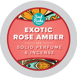 Exotic Rose Amber Resin
