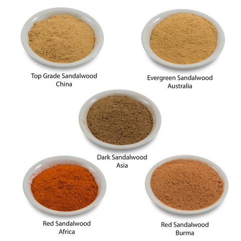 Sandalwood Powder Sampler - 5 Pack