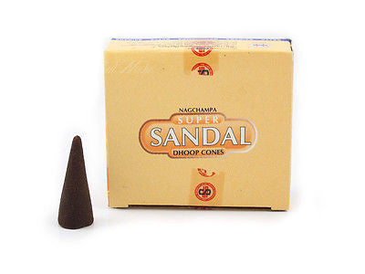 Nag Champa Super Sandal Incense Cones
