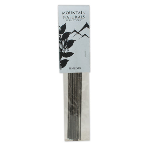 Mountain Naturals - Benzoin Resin Incense Sticks