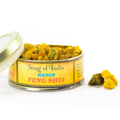 Feng Shui Resin Incense Blend Tin - by Song of India