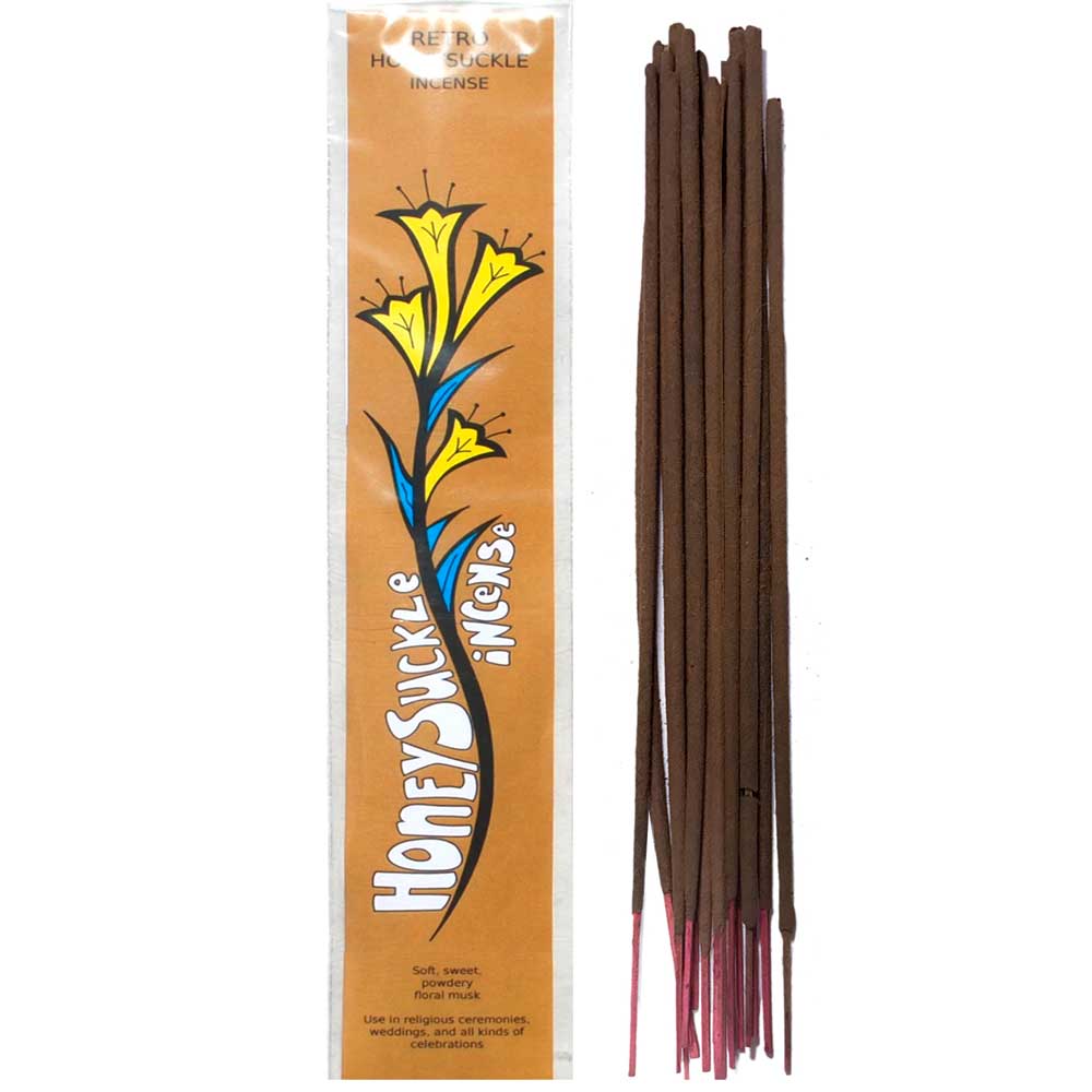 Retro Honeysuckle Incense (Sweet Floral Musk)
