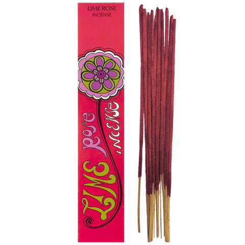 Retro Incense - Lime Rose