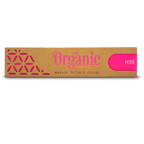 Organic Goodness - Rose Incense Sticks