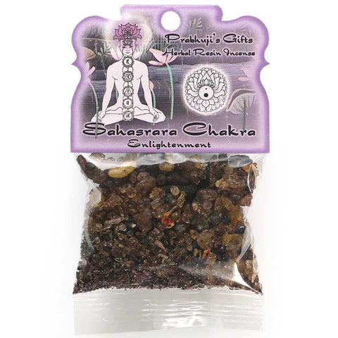 Crown Chakra Sahasrara Resin Incense - Enlightenment