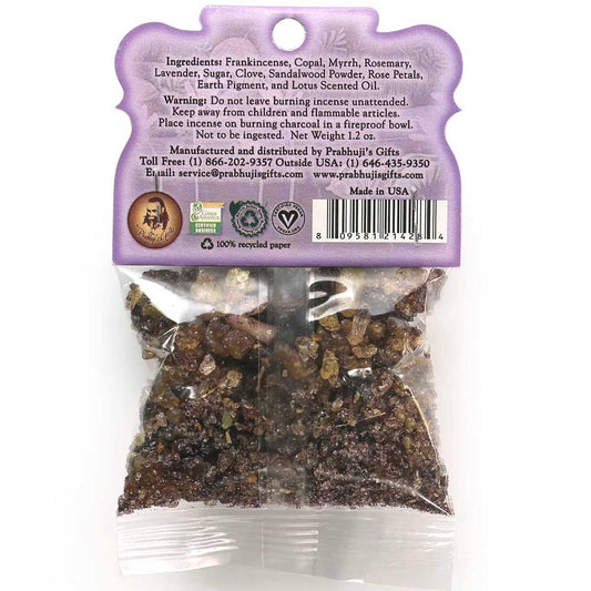 Crown Chakra Sahasrara Resin Incense - Enlightenment