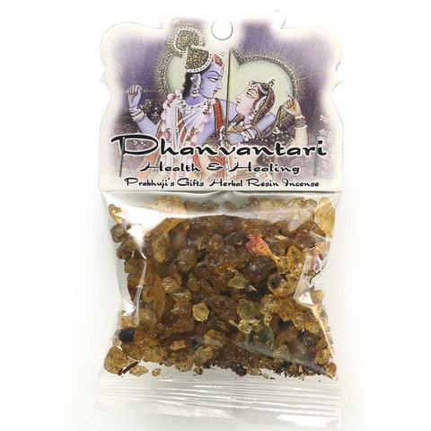 Health and Healing Resin Incense - Dhanvantari