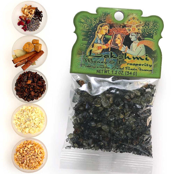 Resin Incense - Lakshmi - Money & Prosperity – Soul Niche