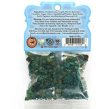 Throat Chakra Vishuddha Resin Incense - Communication & Responsibility