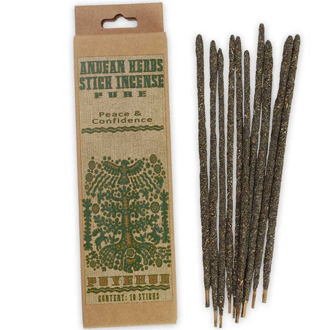Peace & Confidence - Pure - Andean Herbs Smudging Incense Sticks