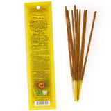 Solar Plexus Chakra Incense Sticks - Power & Self-confidence