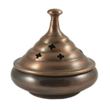 Iron Pot Charcoal Incense Burner w/ lid