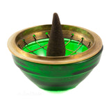 Glass Screen Charcoal Incense Burner 2.25"
