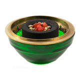 Glass Screen Charcoal Incense Burner 2.25"