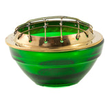 Glass Screen Charcoal Incense Burner 2.25"
