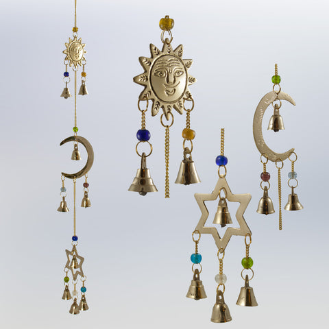 Sun Moon Star Wind Chime