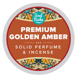 Premium Golden Amber Resin