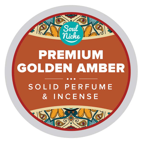 Premium Golden Amber Resin