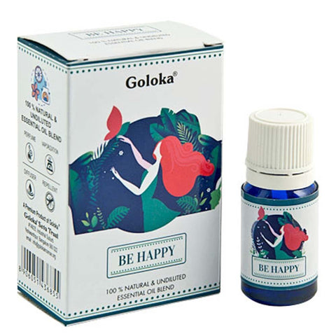 Goloka Be Happy Essential Oil Blend 10mL