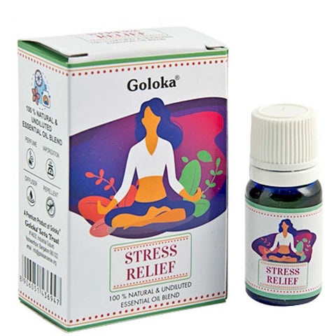 Goloka Stress Relief Essential Oil Blend 10mL