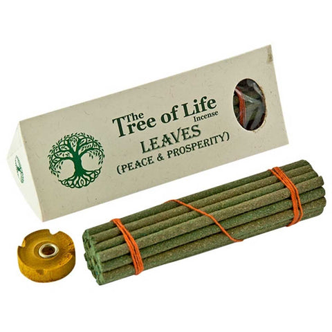 The Tree of Life Incense (Nepal) - Leaves Peace & Prosperity