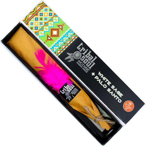 Tribal Soul - White Sage + Palo Santo Incense Sticks