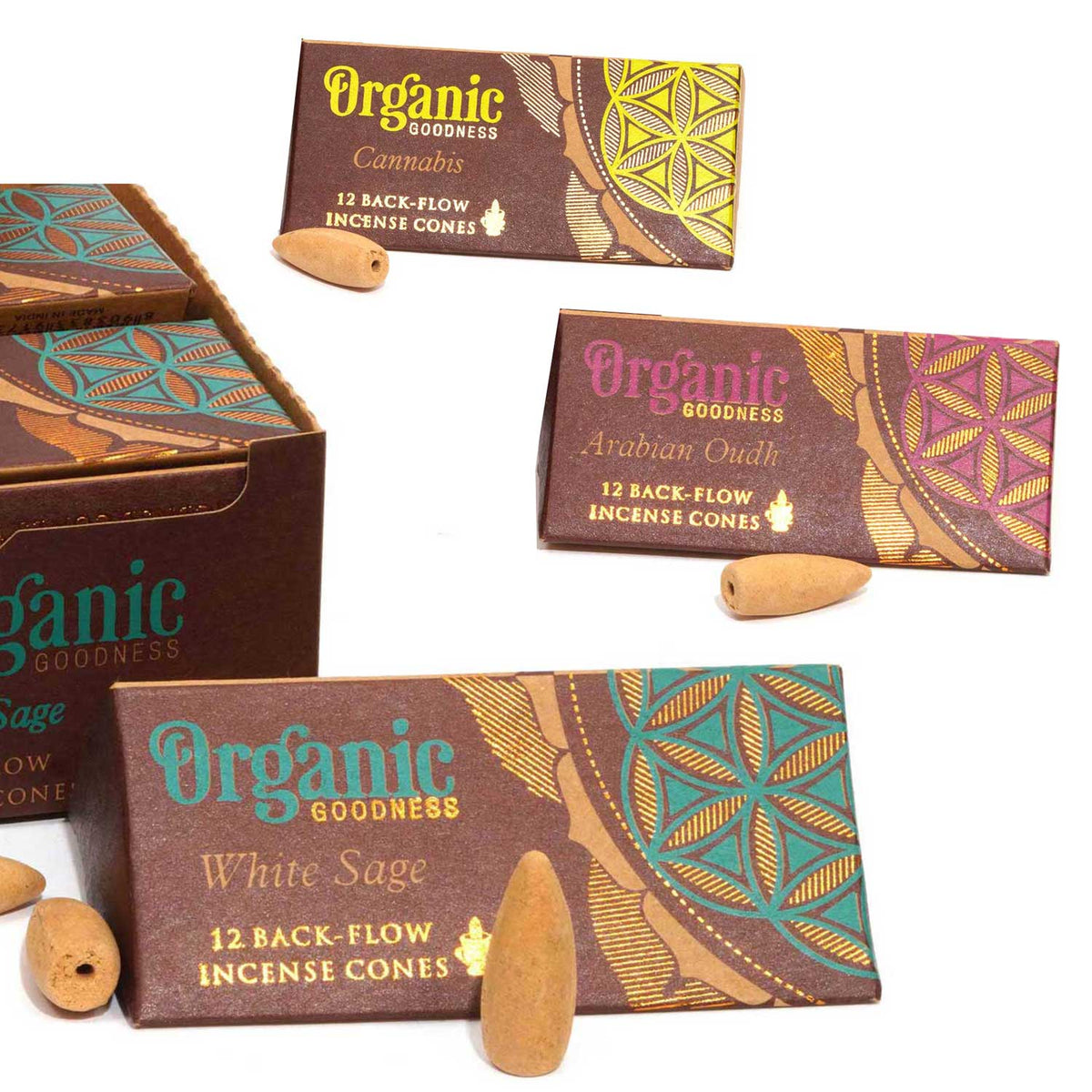 Backflow Incense Cones