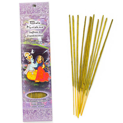 Saffron, Frankincense & Sandalwood Incense Sticks