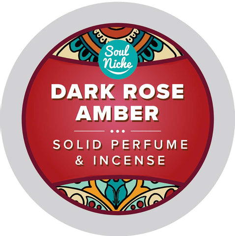 Dark Rose Amber - Natural Solid Amber Perfume & Incense