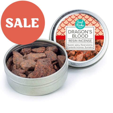 Dragon's Blood Incense Resin Tin