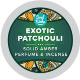 Exotic Patchouli Amber Resin - Exotic Essence Natural Solid Perfume & Incense (*limited)