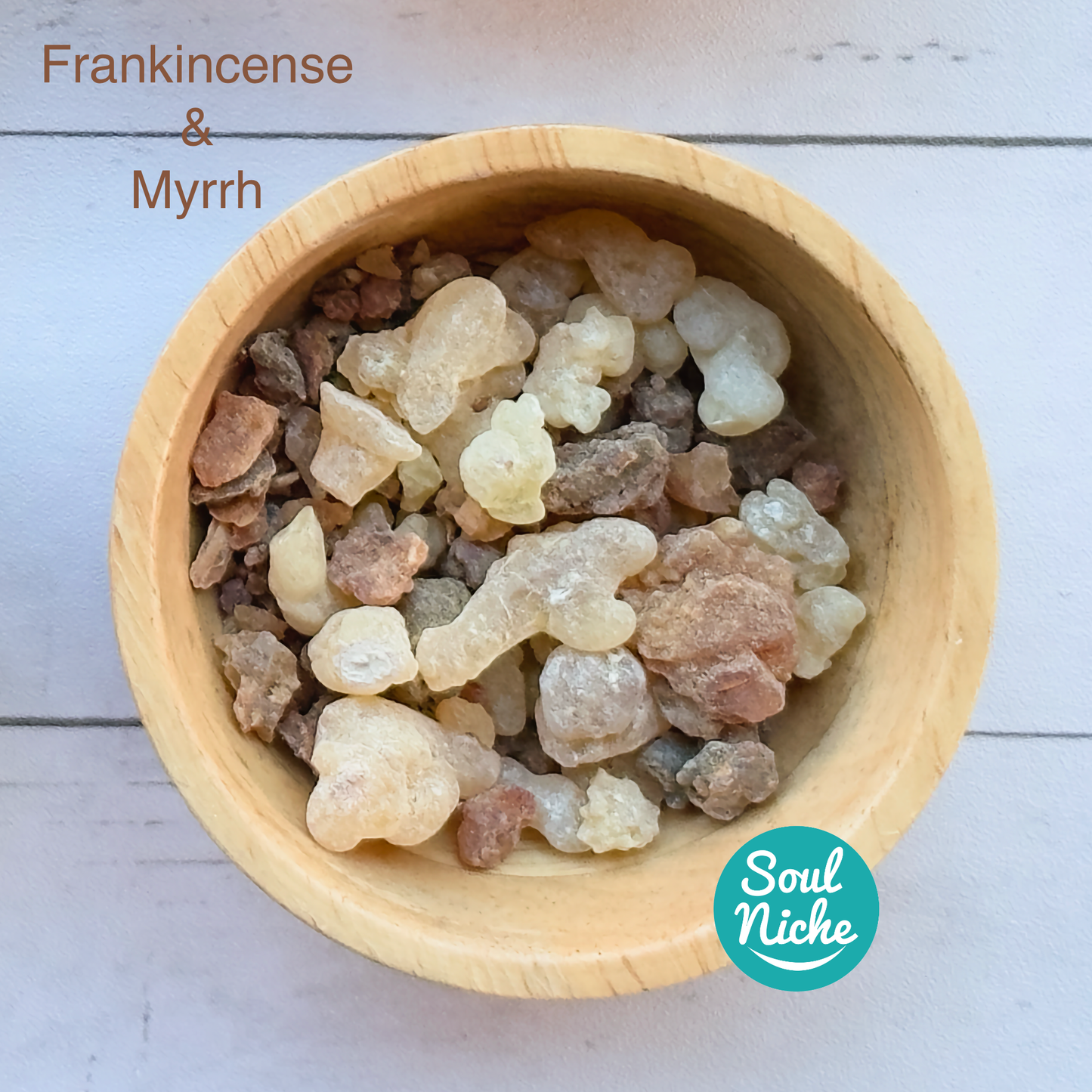 "Essential Mini Sampler" Resin Incense - Benzoin, Copal, Dragon's Blood, Frankincense & Myrrh - 4 Pack
