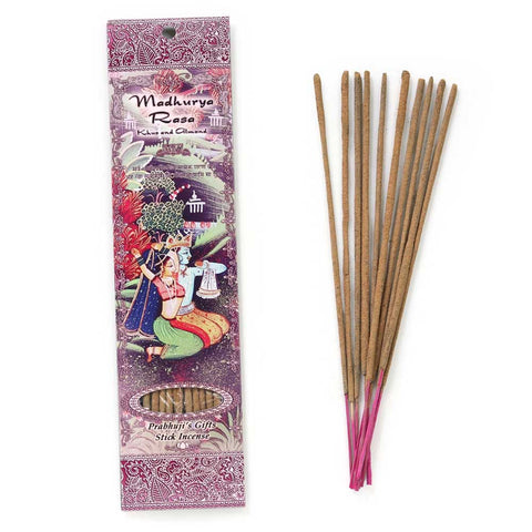 Madhurya Rasa Incense Sticks - Khus and Almond