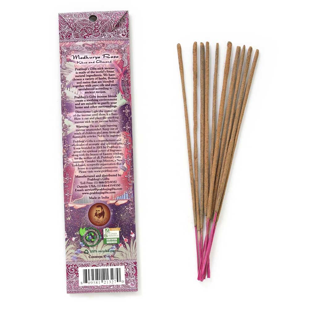 Khus and Almond Incense Sticks