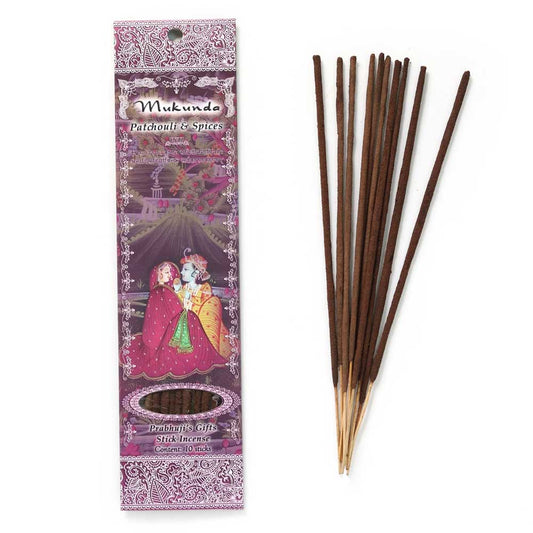 Patchouli and Spices Incense Sticks