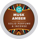 Musk Amber Resin - Natural Solid Amber Perfume & Incense