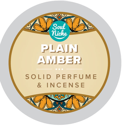 Exotic Plain Amber Resin