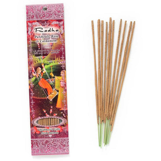 Patchouli, Cardamon, and Rose Incense Sticks