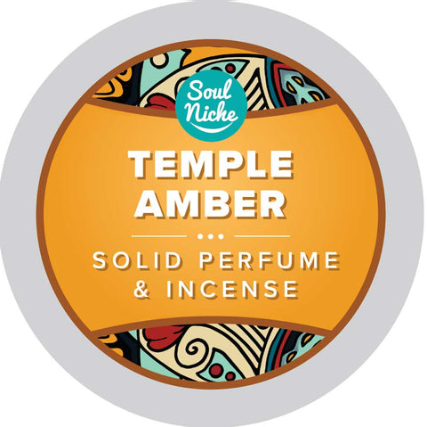 Temple Amber Resin - Natural Solid Amber Perfume & Incense