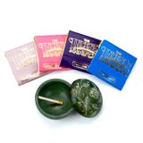 Floral Incense Match Set w/ Burner