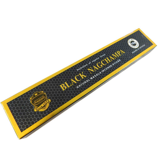Anand Black Nag Champa Negro Incense Sticks