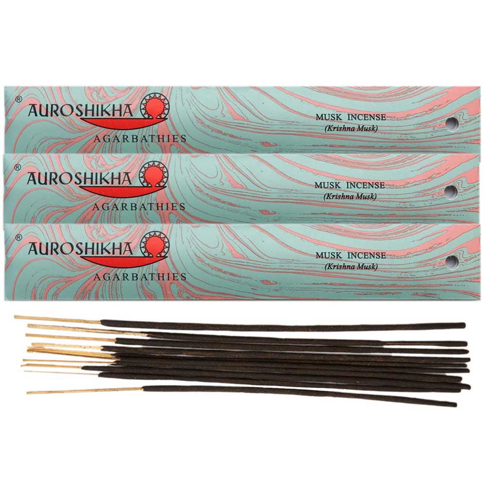 Auroshikha Musk Incense - 10 Gram Pack