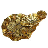 Gold Leaf Backflow Cone Incense Burner