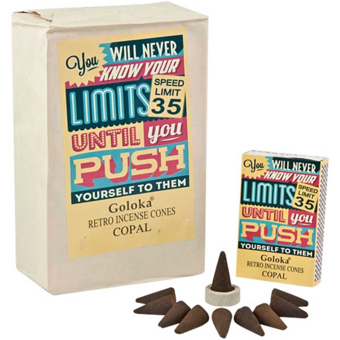 Goloka Retro Copal Incense Cones
