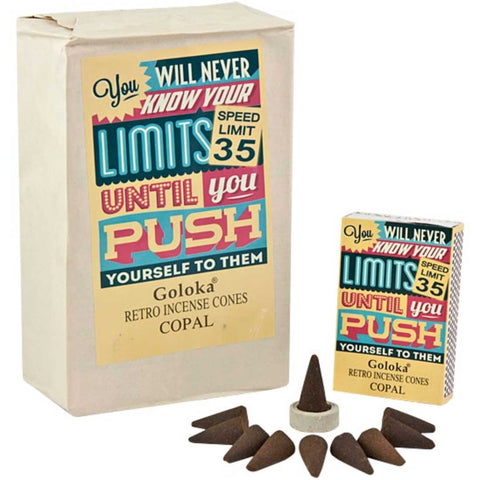 Goloka Retro Copal Incense Cones