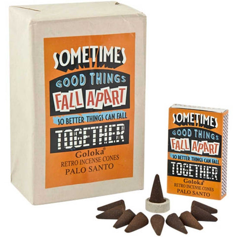 Goloka Retro Palo Santo Incense Cones