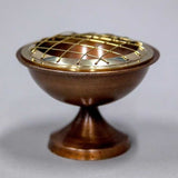 Bronze Incense Burner w/ Screen