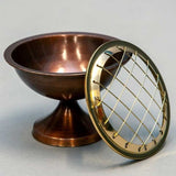 Bronze Incense Burner w/ Screen