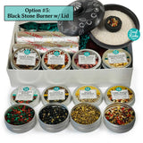 "Church" Incense Resin Sampler Variety Kit Gift Set - 8 Pack