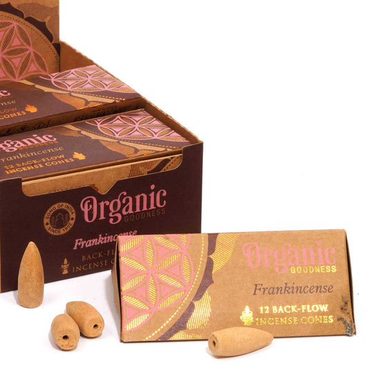 Organic Goodness Backflow Cones - Frankincense